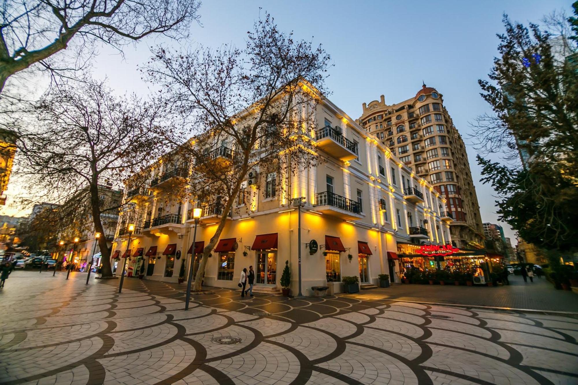Sera Hotel Baku Bagian luar foto